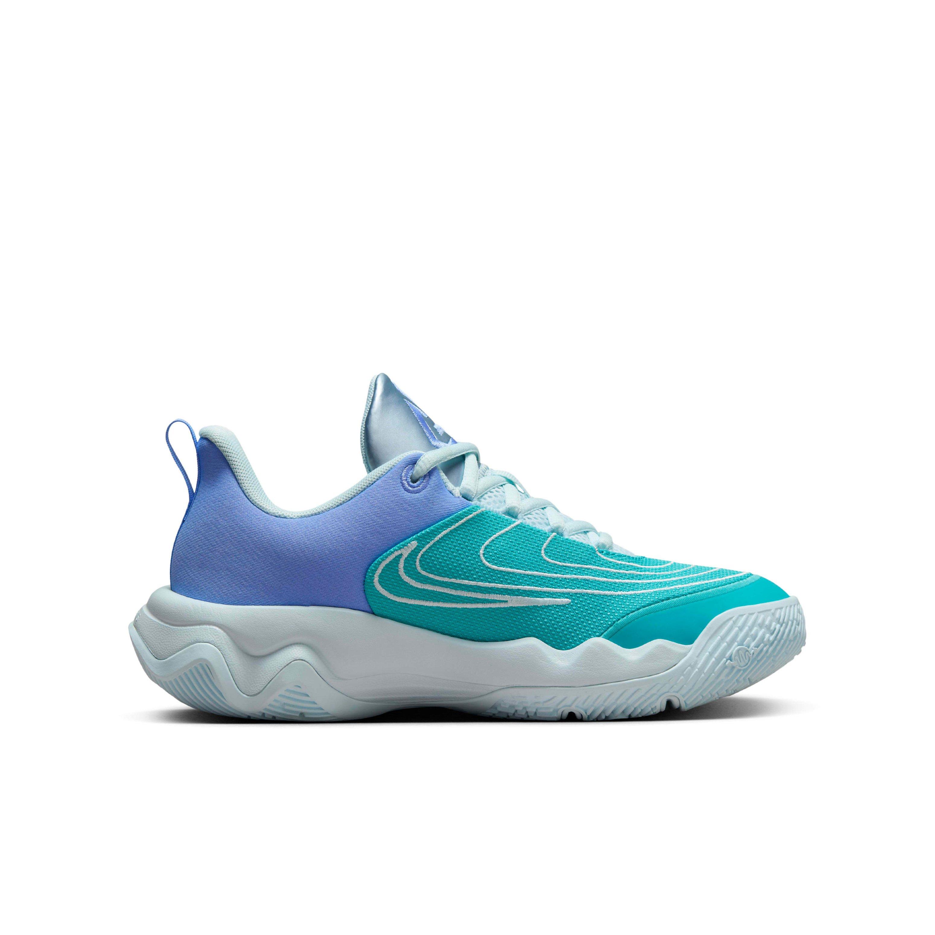 Nike Giannis Immortality 4 "Dusty Cactus/Royal Pulse/Green Frost/White" Grade School Boys' Basketball Shoe